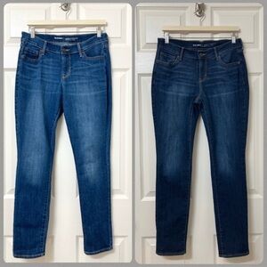 2 Pairs Old Navy Curvy Mid Rise Skinny Jeans 6 Short Denim Casual Normcore